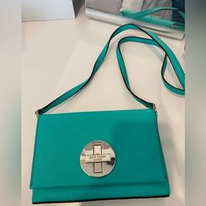 Aqua Kate Spade crossbody bag